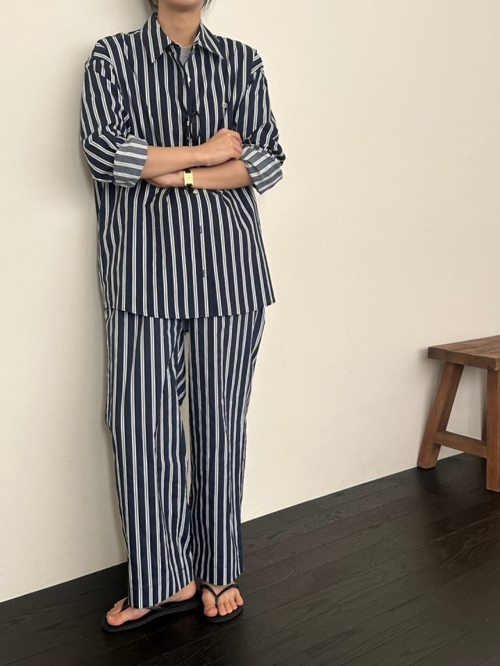Hiyann - Korean Women Fashion - #womensfashion - Marine Pants