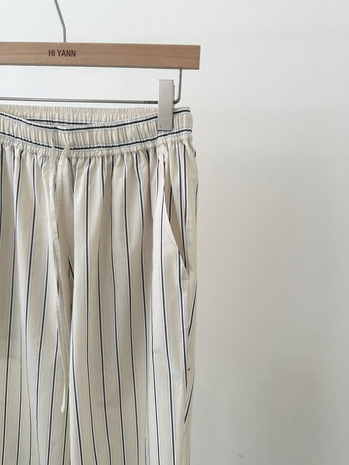 Hiyann - Korean Women Fashion - #womensfashion - Marine Pants - 3