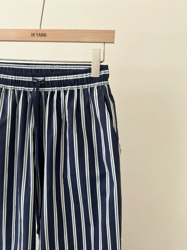 Hiyann - Korean Women Fashion - #womensfashion - Marine Pants - 5