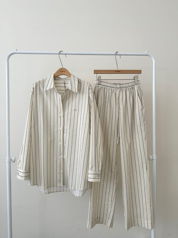 Hiyann - Korean Women Fashion - #womensfashion - Marine Pants - 9
