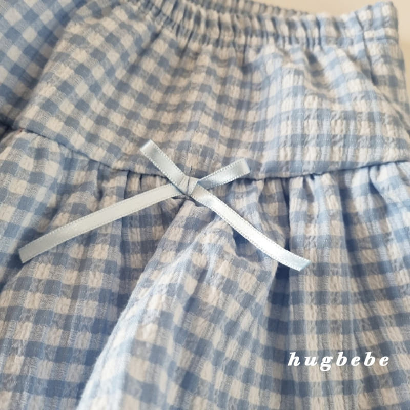 Hug Bebe - Korean Children Fashion - #discoveringself - Ribbon Check Pumpkin Pants - 7