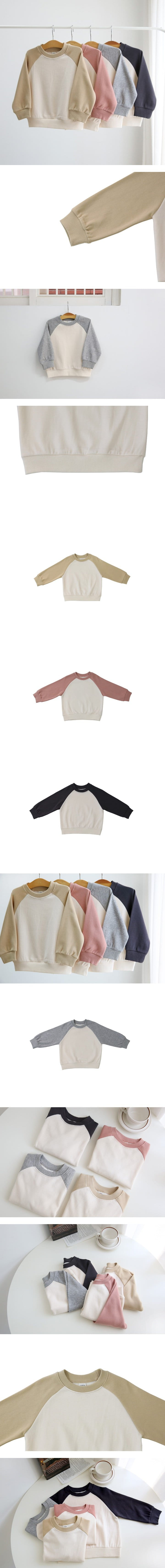 I Story Kids - Korean Children Fashion - #discoveringself - Dalcong Raglan Sweatshirt - 2