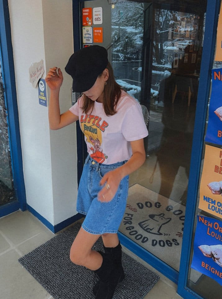 I'm here - Korean Women Fashion - #thelittlethings - 316 Denim Shorts - 7