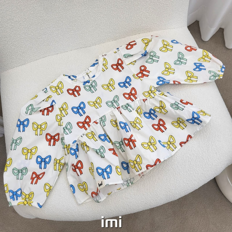Imi - Korean Children Fashion - #childofig - Puff Blouse - 2