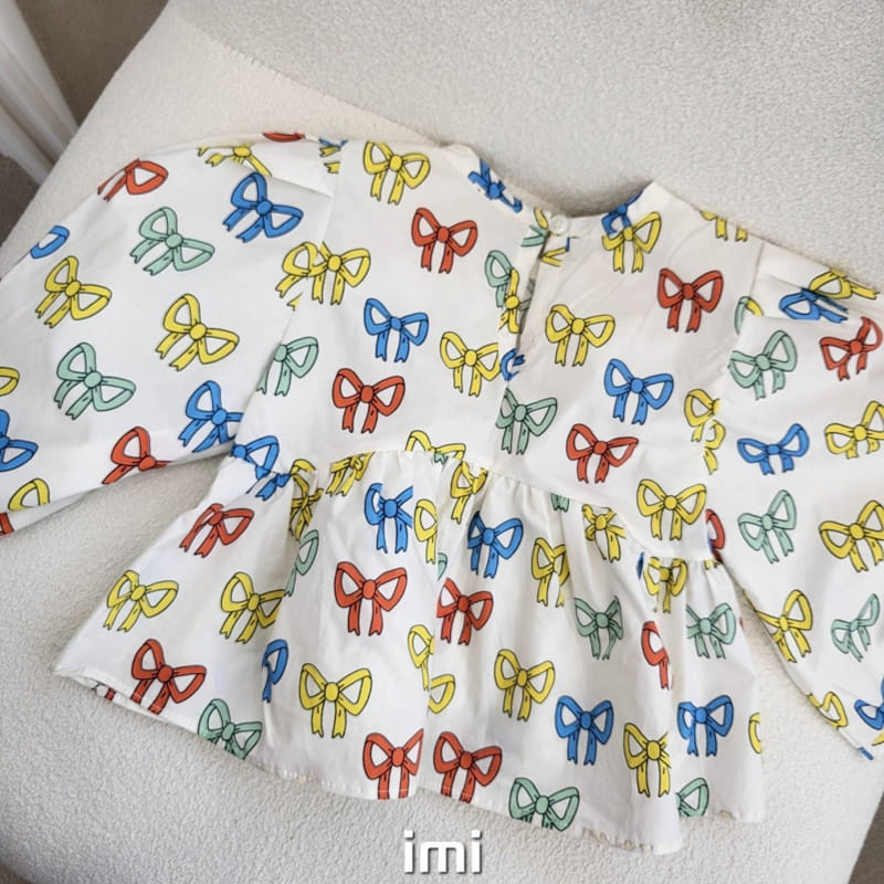 Imi - Korean Children Fashion - #childofig - Puff Blouse - 4