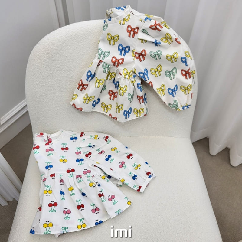 Imi - Korean Children Fashion - #prettylittlegirls - Puff Blouse