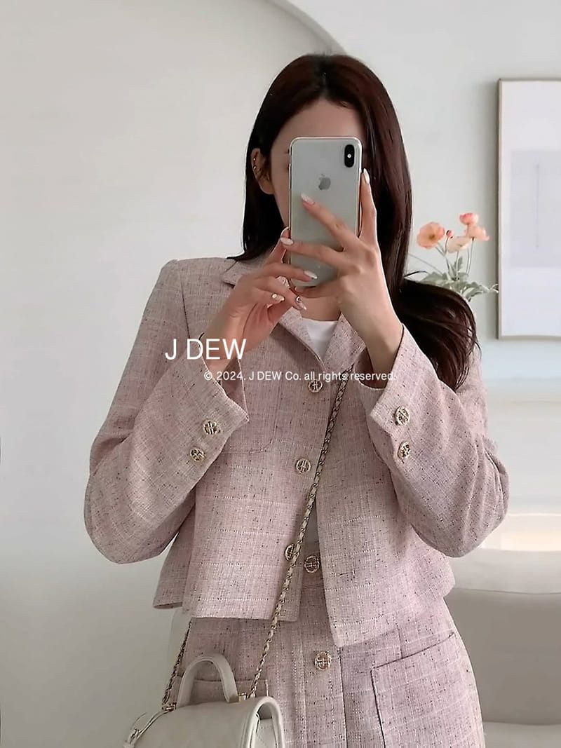 J dew - Korean Women Fashion - #momslook - TT Tweed Jacket - 11