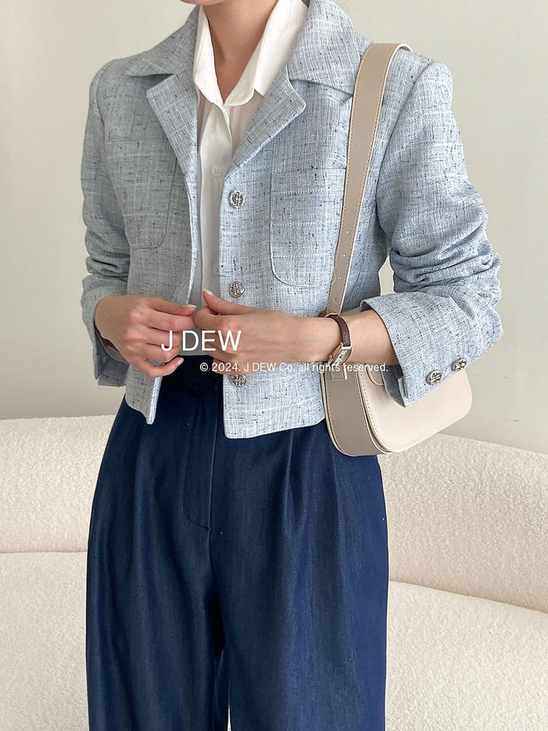 J dew - Korean Women Fashion - #momslook - TT Tweed Jacket - 6