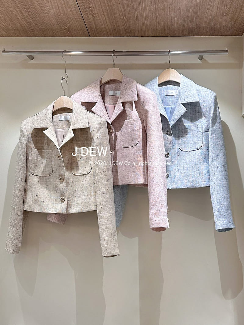 J dew - Korean Women Fashion - #womensfashion - TT Tweed Jacket - 5