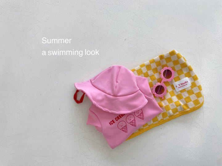 Jeaya & Mymi - Korean Children Fashion - #childrensboutique - Vanilla Swimsuit - 3