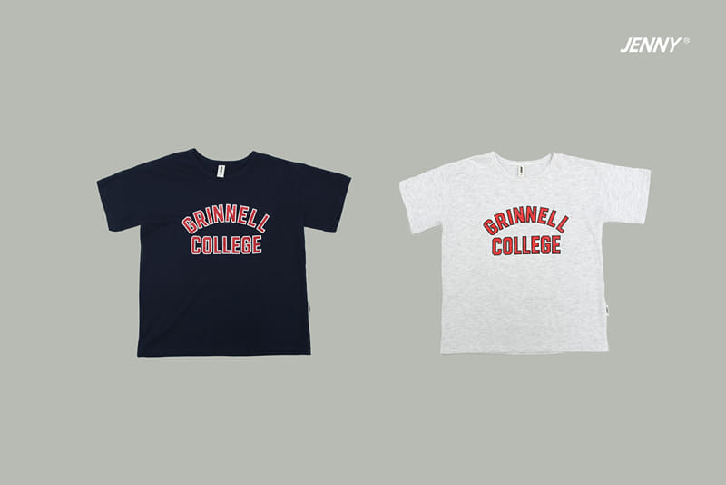 Jenny Basic - Korean Children Fashion - #kidsstore - College Tee - 2