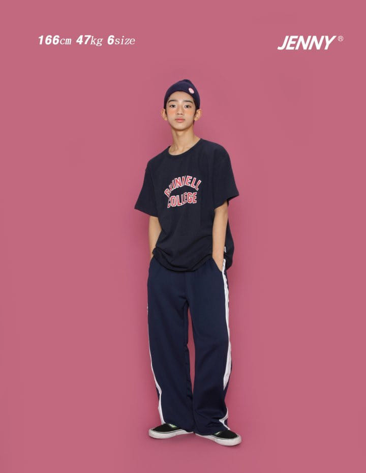 Jenny Basic - Korean Children Fashion - #minifashionista - Tape Jersey Pants - 3