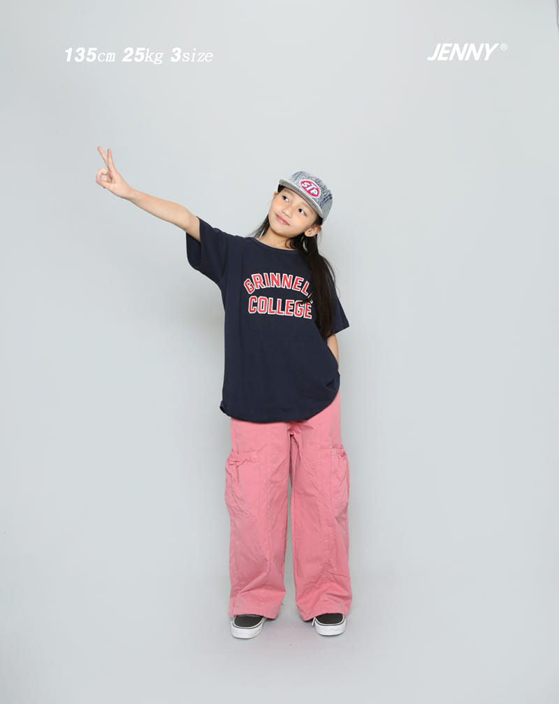 Jenny Basic - Korean Children Fashion - #prettylittlegirls - College Tee - 8