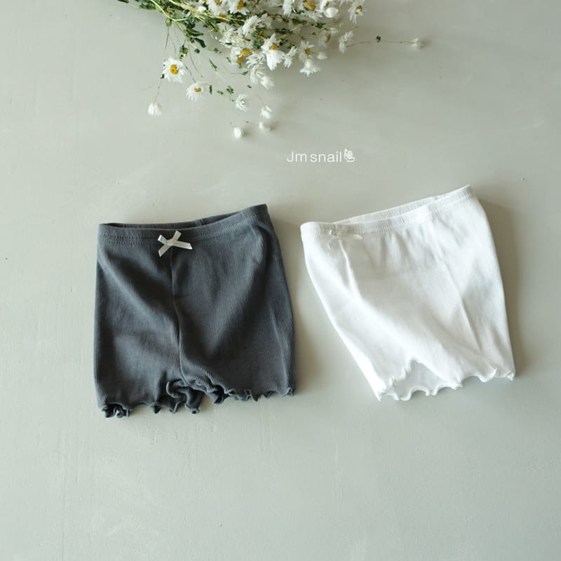 Jm Snail - Korean Children Fashion - #childofig - Rib Under Shorts - 3