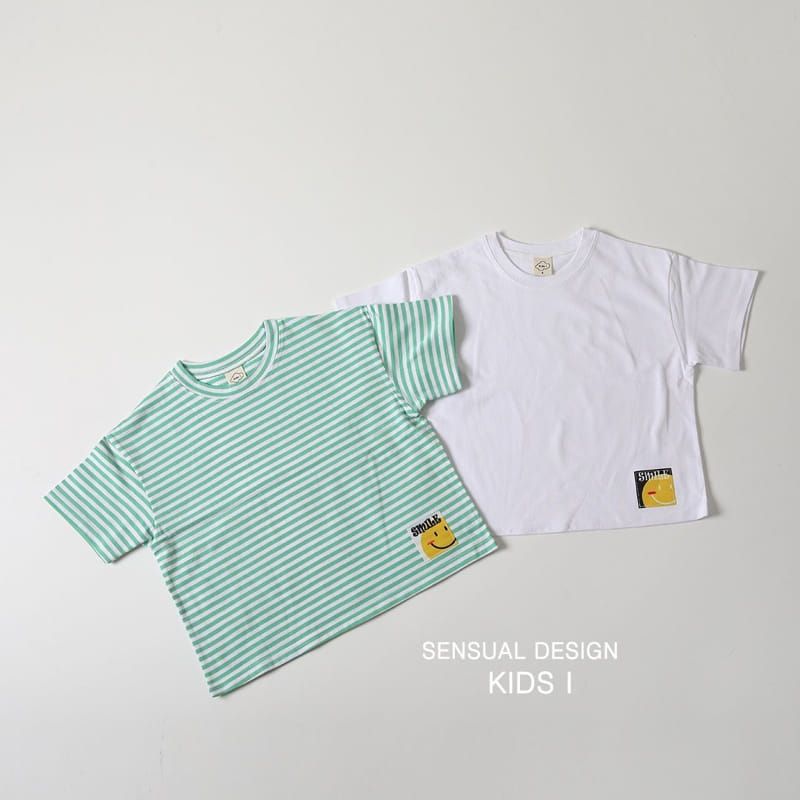 Kids i - Korean Children Fashion - #discoveringself - One Plus One Smile ST Tee - 4