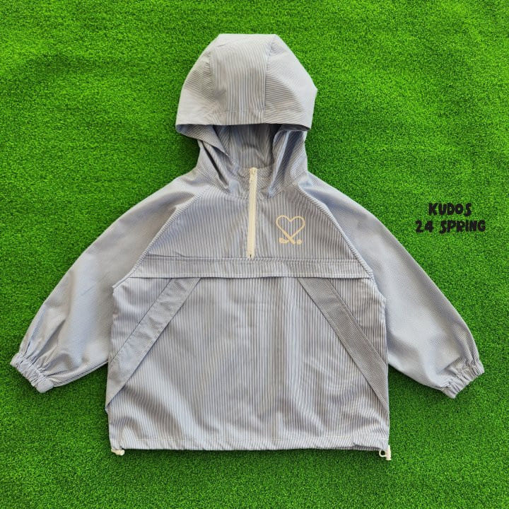 Kudos - Korean Children Fashion - #childrensboutique - Love Golf Hoody Anorak