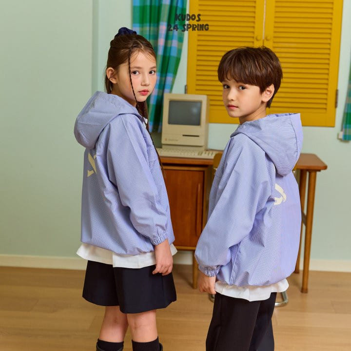 Kudos - Korean Children Fashion - #designkidswear - Love Golf Hoody Anorak - 2