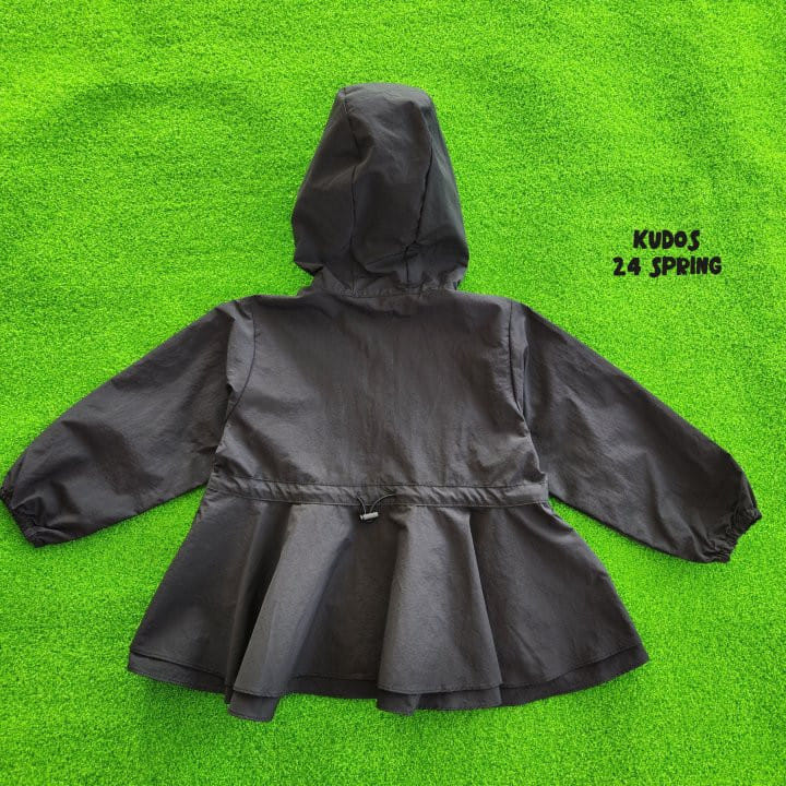 Kudos - Korean Children Fashion - #kidzfashiontrend - Love Golf Shirring Jacket - 9