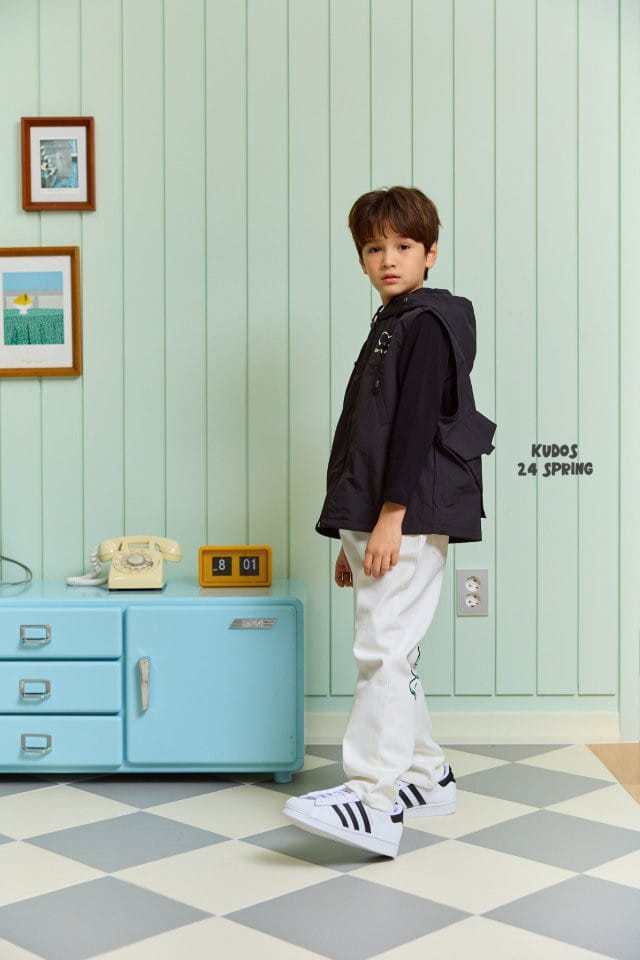 Kudos - Korean Children Fashion - #littlefashionista - Love Golf Hoody Zip Up - 10