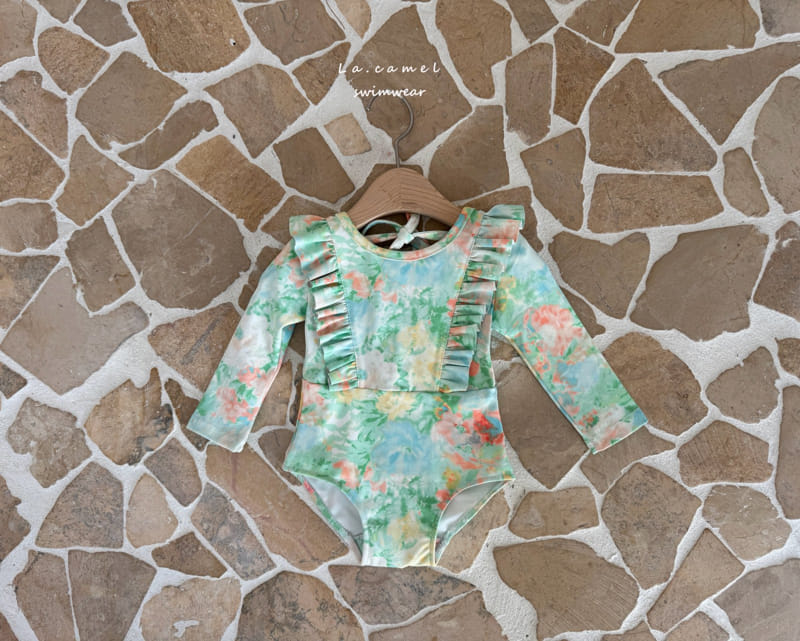La Camel - Korean Baby Fashion - #smilingbaby - Mone Swim Suit - 4