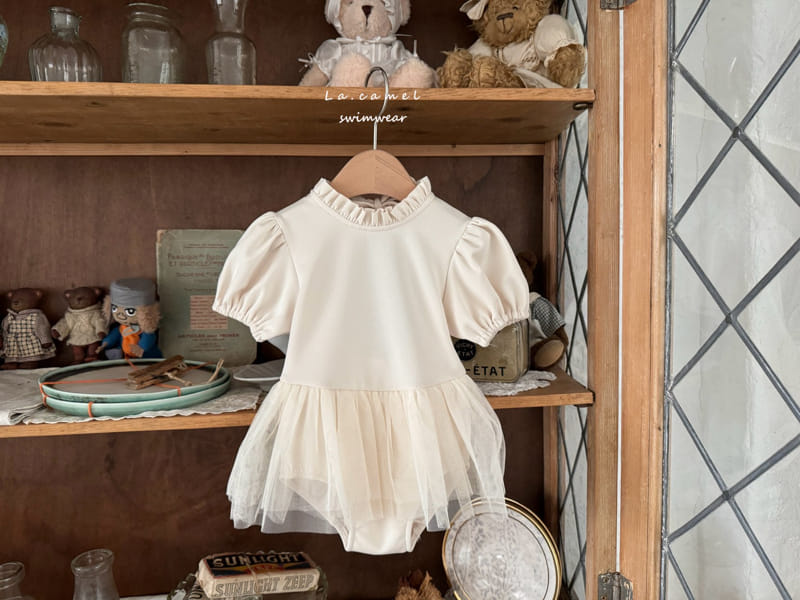 La Camel - Korean Baby Fashion - #babyboutique - Ballet Swim Suit - 2