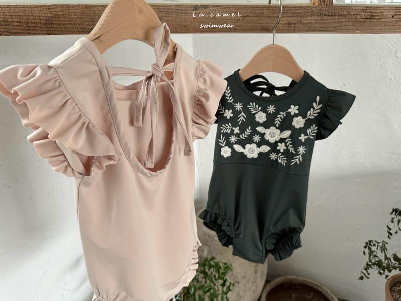 La Camel - Korean Baby Fashion - #babyfashion - Su Su Swim Suit - 8