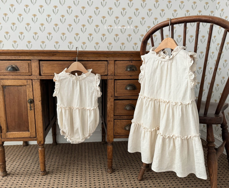 La Camel - Korean Baby Fashion - #babyoninstagram - Dora Body Suit - 7
