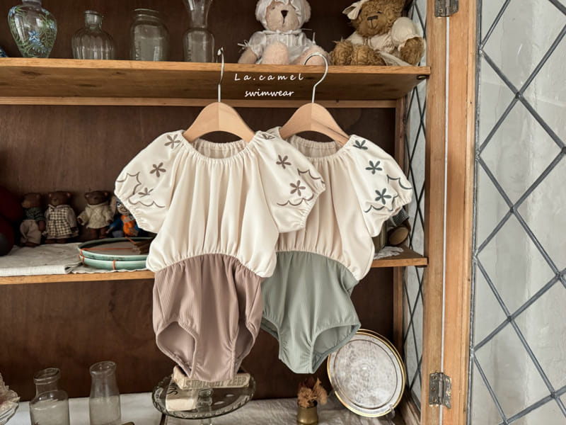 La Camel - Korean Children Fashion - #Kfashion4kids - Bien Swim Suit