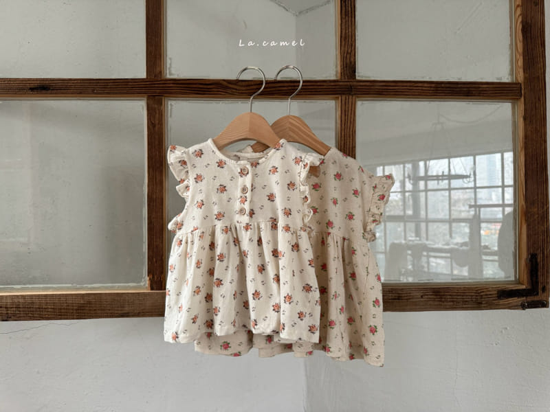 La Camel - Korean Children Fashion - #magicofchildhood - Rose Tee