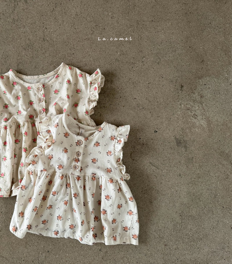 La Camel - Korean Children Fashion - #minifashionista - Rose Tee - 2