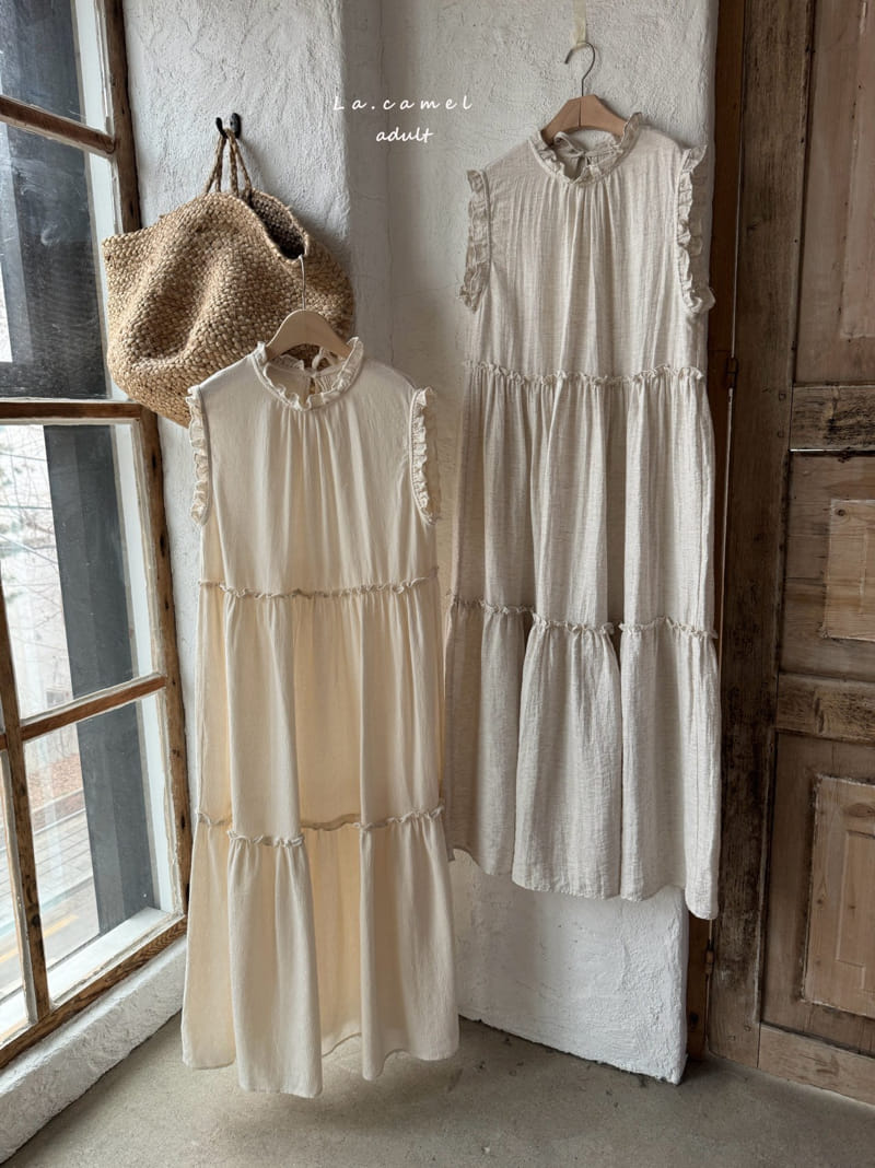 La Camel - Korean Children Fashion - #stylishchildhood - Mom Dora One-Piece
