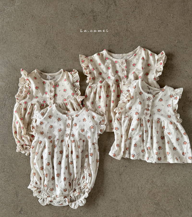 La Camel - Korean Children Fashion - #prettylittlegirls - Rose Tee - 4