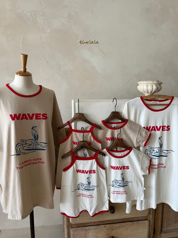 Lala - Korean Baby Fashion - #babyclothing - Wave Body Suit - 4
