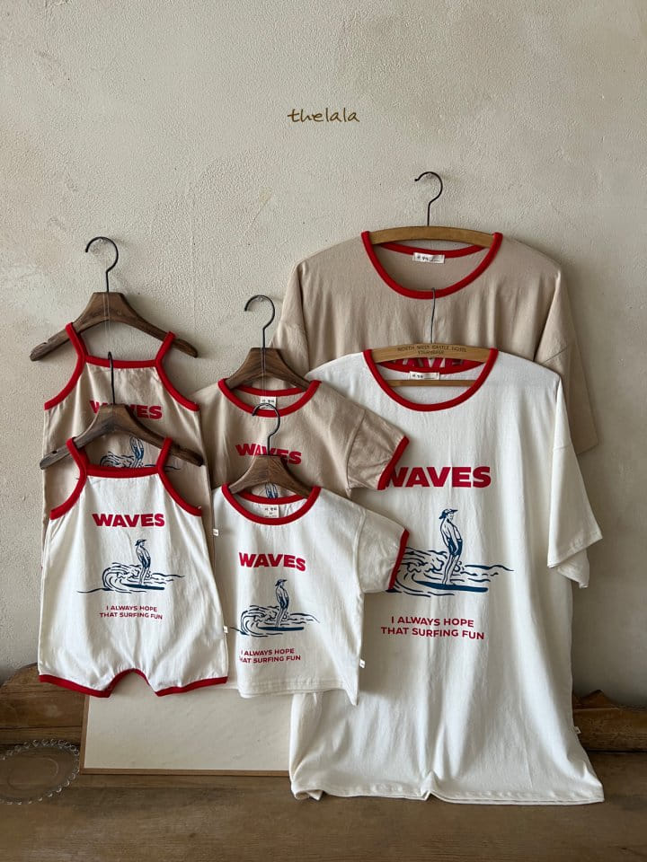 Lala - Korean Baby Fashion - #babyfever - Wave Body Suit - 5