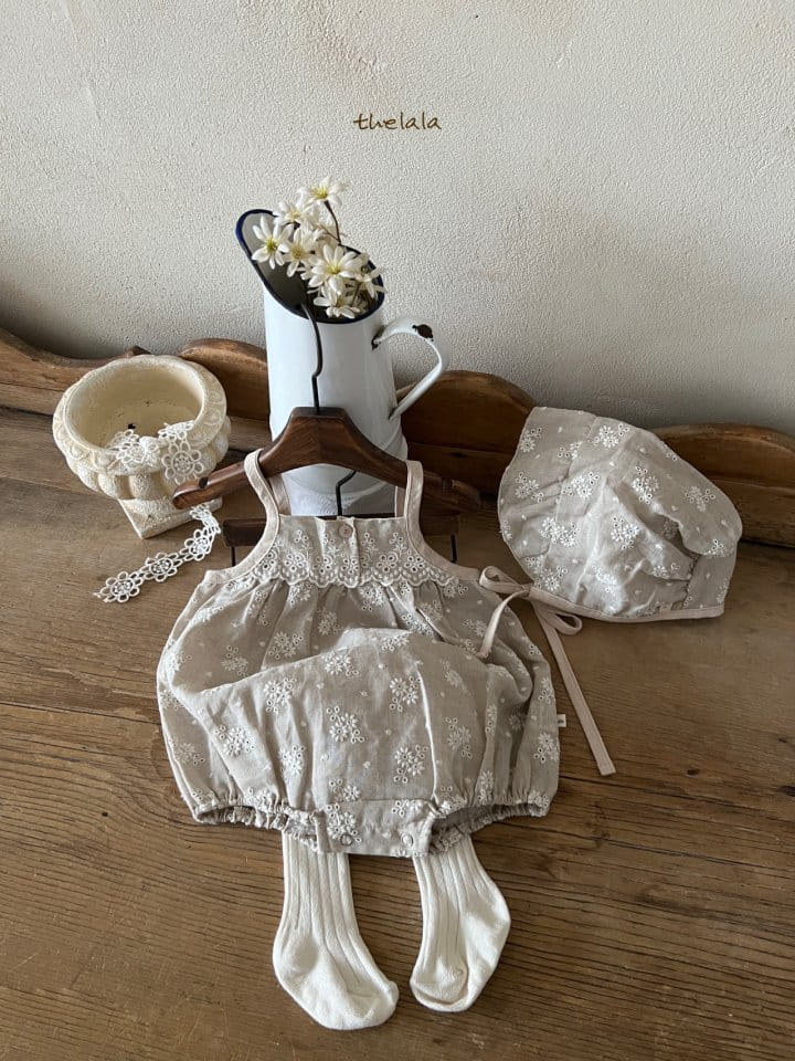 Lala - Korean Baby Fashion - #babyfever - Buckwheat Flower Body Suit - 6
