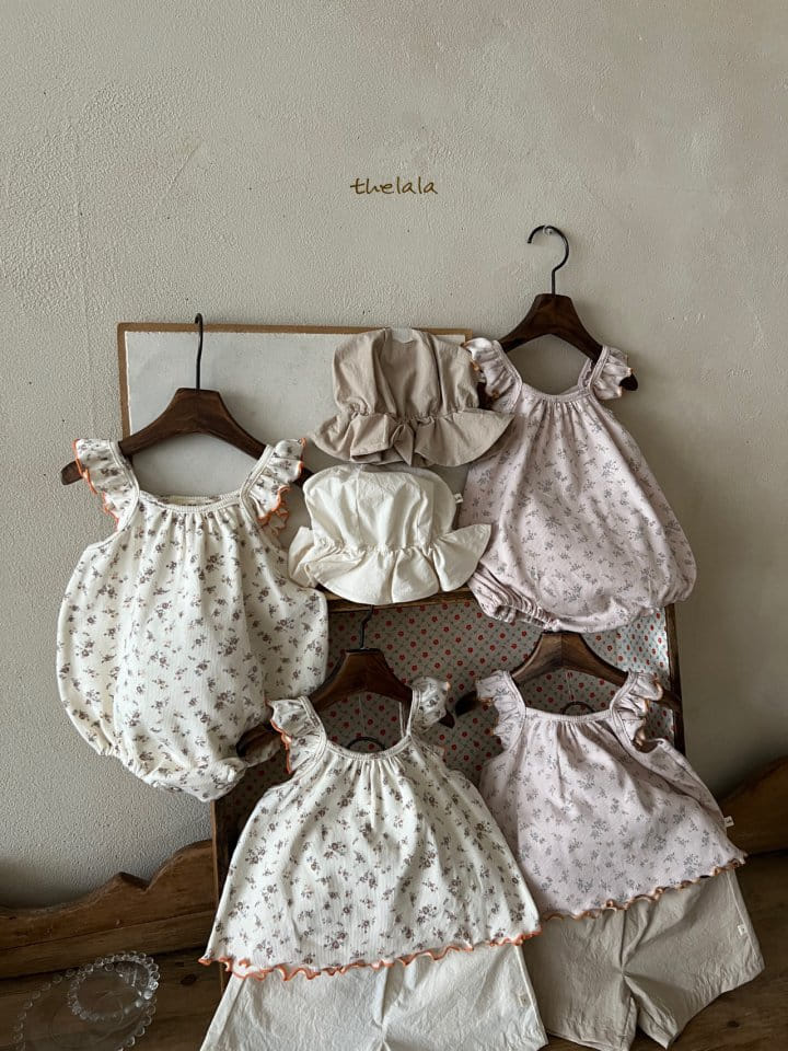 Lala - Korean Baby Fashion - #babyoninstagram - Mina Frill Body Suit