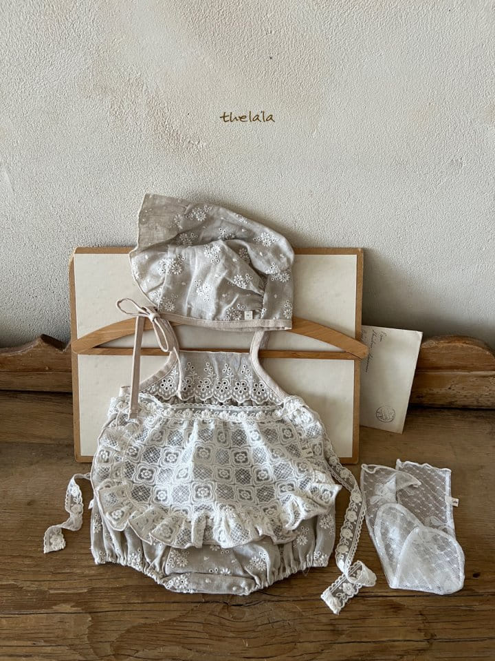 Lala - Korean Baby Fashion - #babyootd - Buckwheat Flower Body Suit - 10
