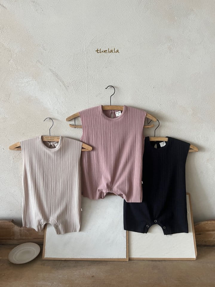 Lala - Korean Baby Fashion - #onlinebabyshop - Pleats Body Suit