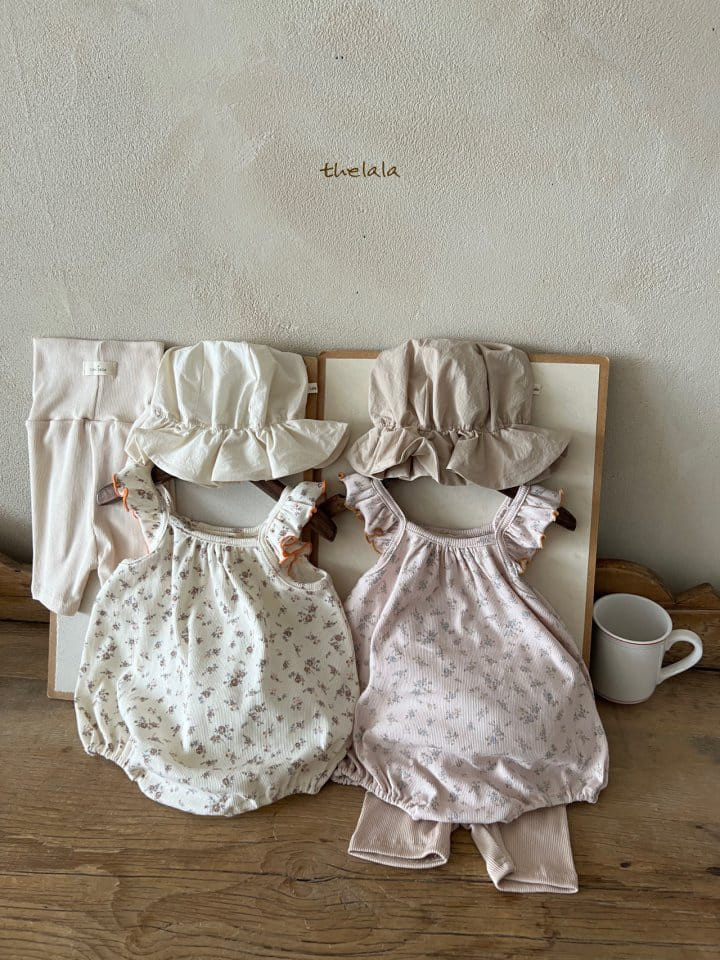 Lala - Korean Baby Fashion - #onlinebabyshop - Mina Frill Body Suit - 7