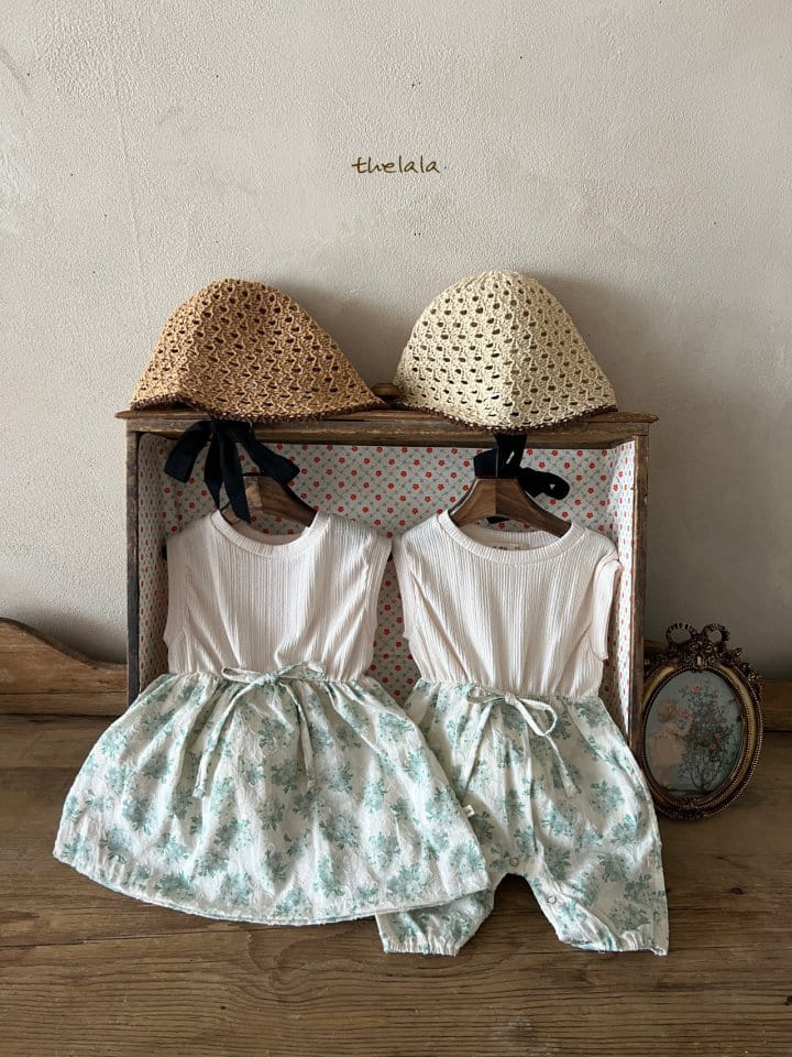 Lala - Korean Children Fashion - #Kfashion4kids - Forsythia One-Piece - 6