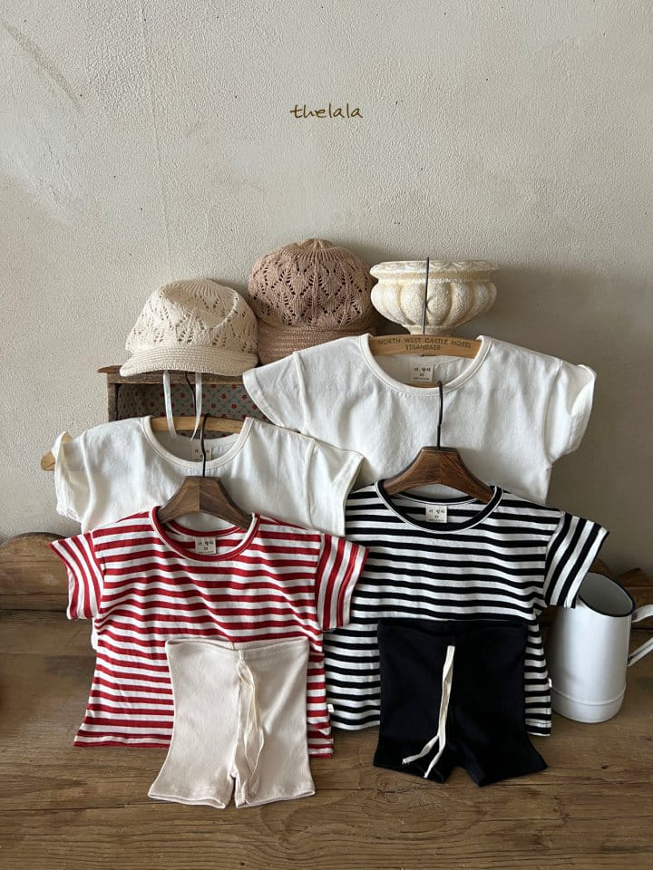 Lala - Korean Children Fashion - #childofig - String Short Leggings - 6