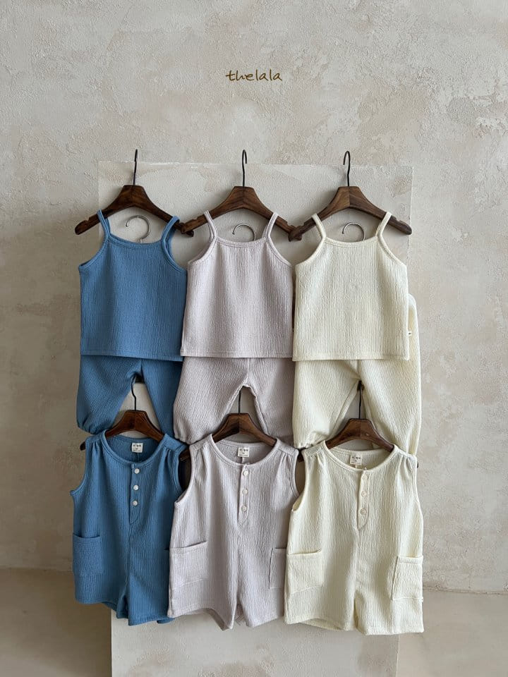 Lala - Korean Children Fashion - #childofig - Ocean Top Bottom Set - 3