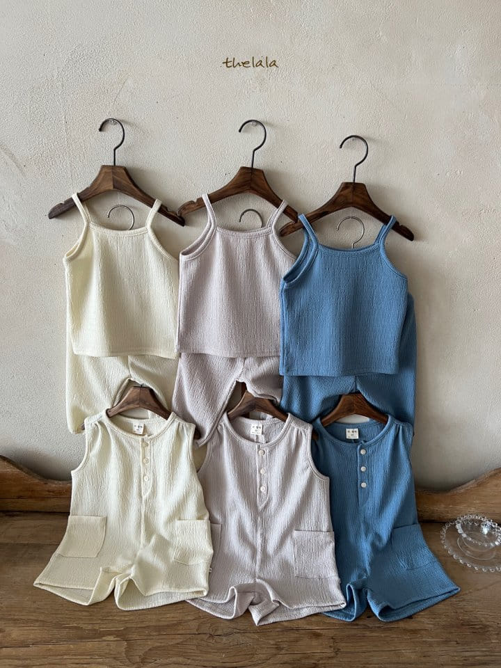 Lala - Korean Children Fashion - #childofig - Ocean Top Bottom Set - 4