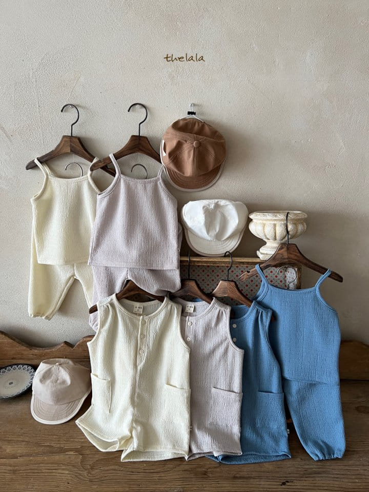 Lala - Korean Children Fashion - #childrensboutique - Ocean Top Bottom Set - 5