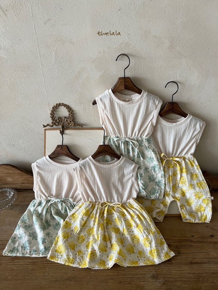 Lala - Korean Children Fashion - #fashionkids - Forsythia One-Piece - 2