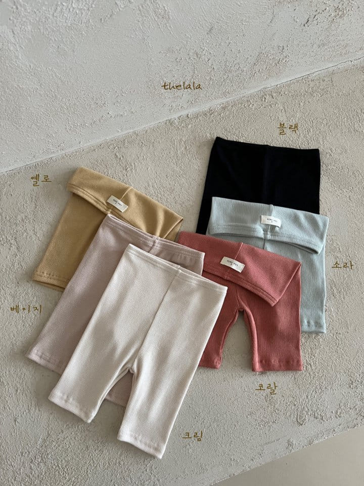 Lala - Korean Children Fashion - #kidsstore - Sui Short Leggings - 11