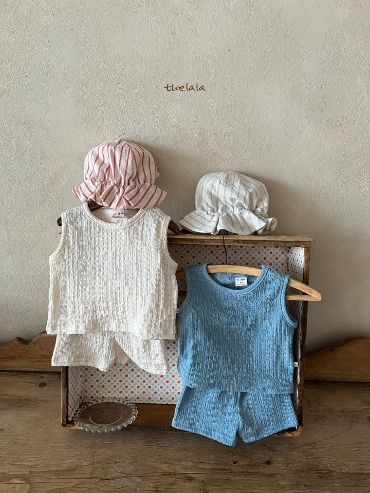 Lala - Korean Children Fashion - #kidzfashiontrend - Pocari Top Bottom Set - 3