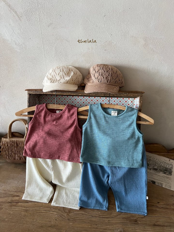 Lala - Korean Children Fashion - #prettylittlegirls - Hoy Sleeveless Tee - 5