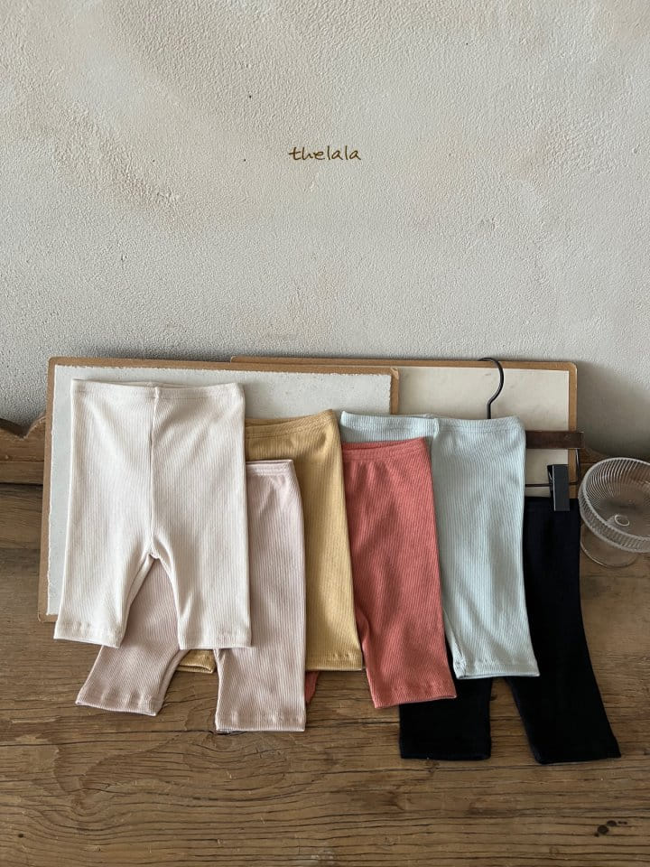 Lala - Korean Children Fashion - #todddlerfashion - Sui Short Leggings - 2