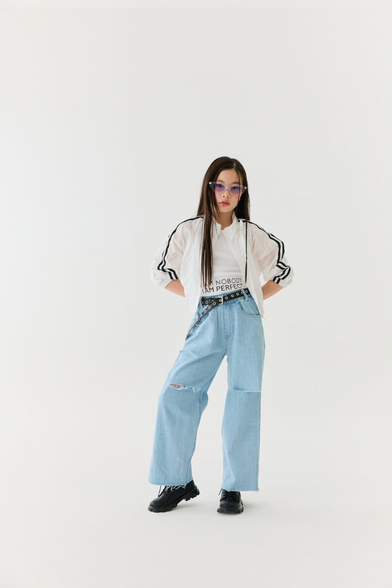 Lilas - Korean Children Fashion - #kidzfashiontrend - Hot Denim Pants - 4